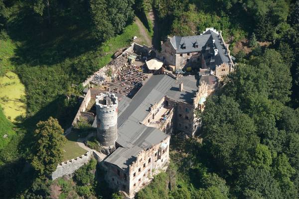 Horní hrad "Hauenštejn"